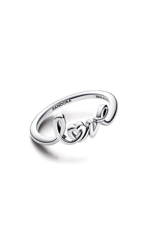 Pandora Handwritten Love Ring 193058C00-58
