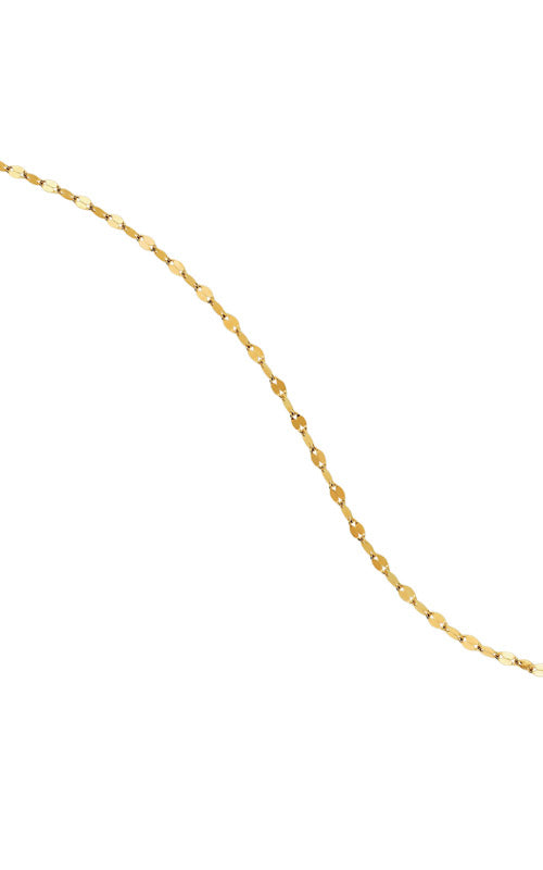 Albert's 14k Yellow Gold 18 Inch Mirror Chain TVB040-18