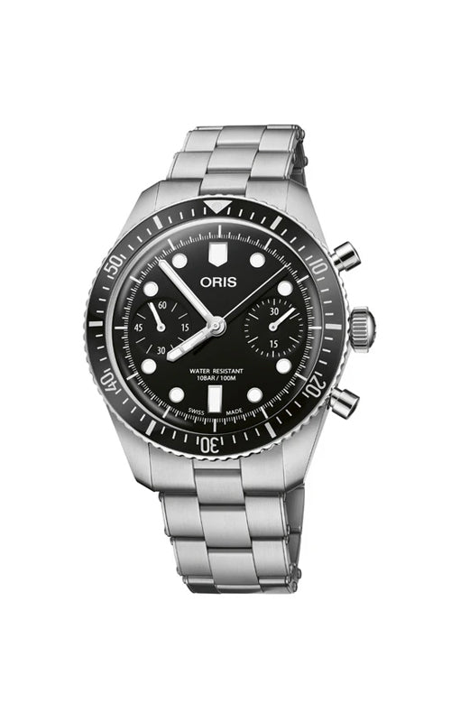 Oris Divers Sixty‑Five Chronograph Watch 01 771 7791 4054-07 8 20 18