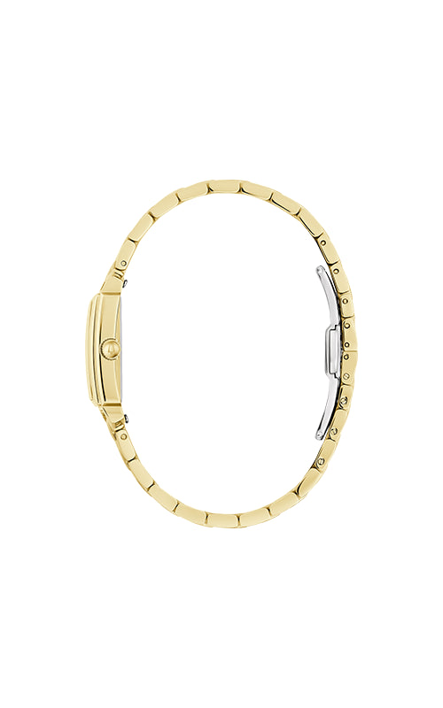 Bulova Ladies' Sutton 21mm Gold Tone Mother of Pearl Watch 97L177