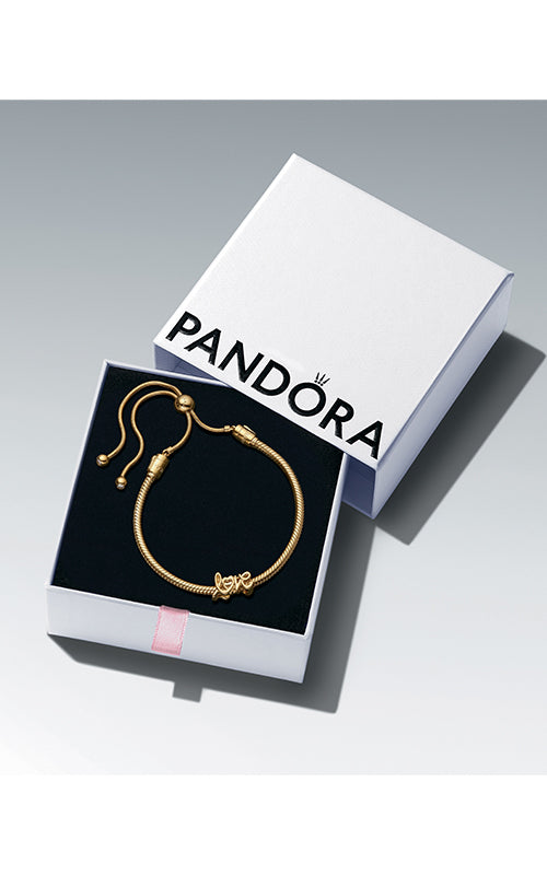 Pandora Golden Love Bracelet Gift Set B802559
