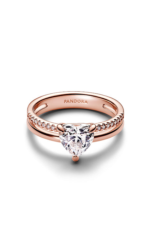 Pandora Double Band Heart Ring 183100C01-52