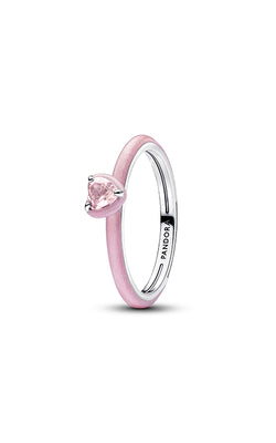 Pandora Pink Chakra Heart Ring 193088C02-58