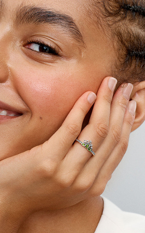 Pandora Disney Princess Tiana Tiara Ring 193653C01-50