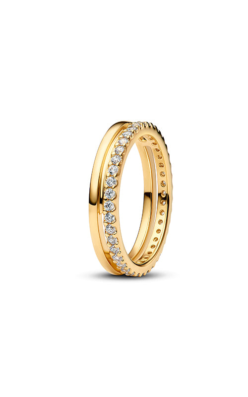 Pandora Double Band Ring 163799C01-52