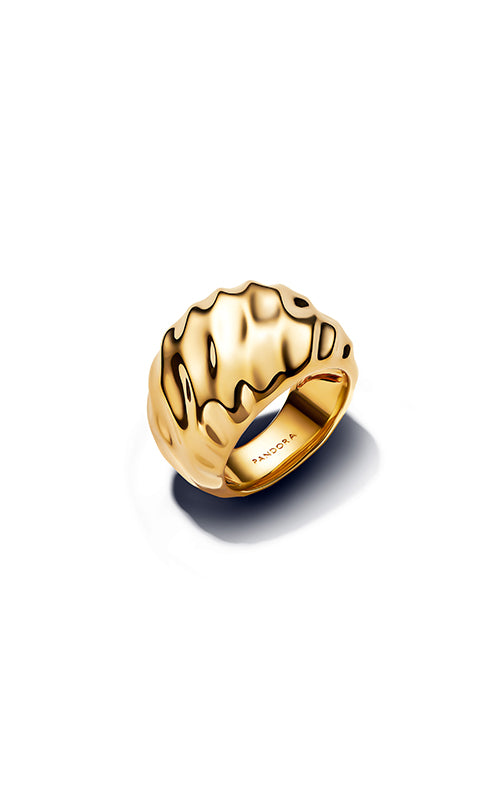 Pandora Rippled Statement Ring 163884C00-56