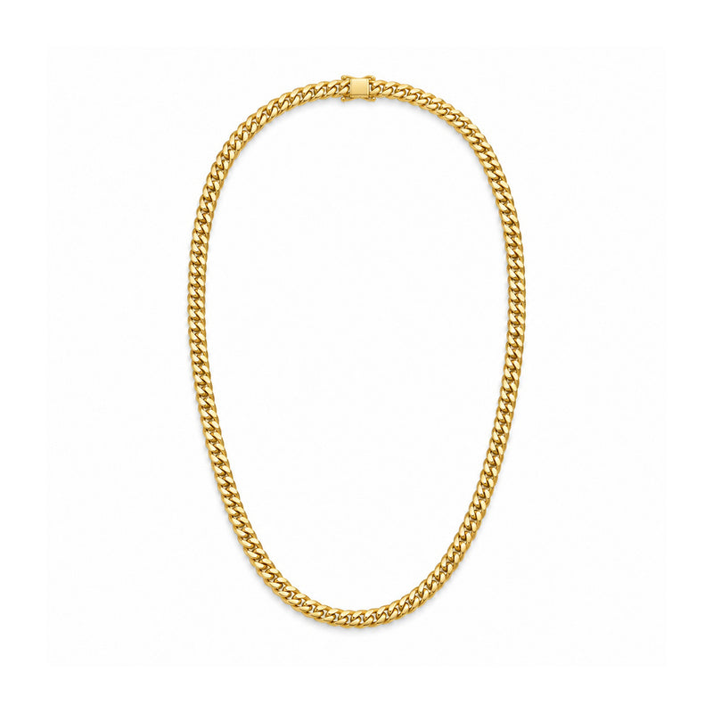 Albert's 14k Yellow Gold 20" 5mm Miami Cuban Chain 394-133-20