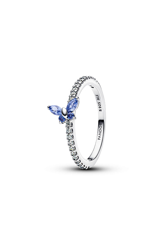 Pandora Sparkling Butterfly Ring 194269C01-48