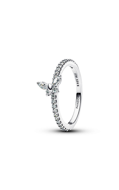 Pandora Sparkling Butterfly Ring 194269C03-60