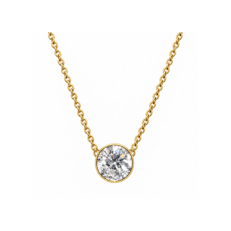 Ashley Lauren 14k Yellow Gold 2.76ctw Round Diamond Solitaire Necklace EGLUS49137506D/MZ002338-14Y_18