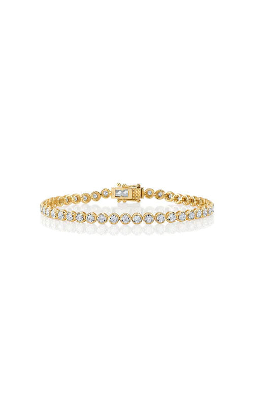 Shy Creations 14K Yellow Gold 1.10CTW Diamond Tennis Bracelet SC55024354
