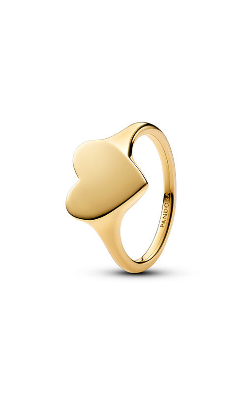 Pandora Engravable Heart Ring 163988C00-58
