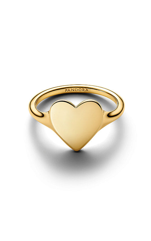 Pandora Engravable Heart Ring 163988C00-58