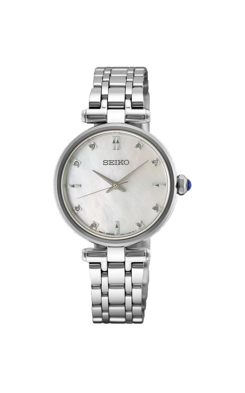 Seiko Diamonds Ladies' 29mm Mother of Pearl Watch HGH005