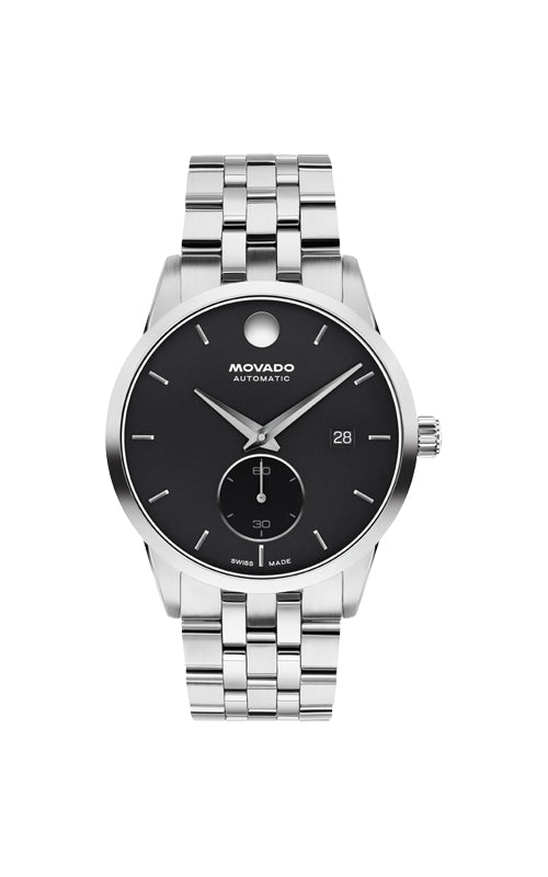 Movado Museum Taga Black Dial Automatic Watch 0608073