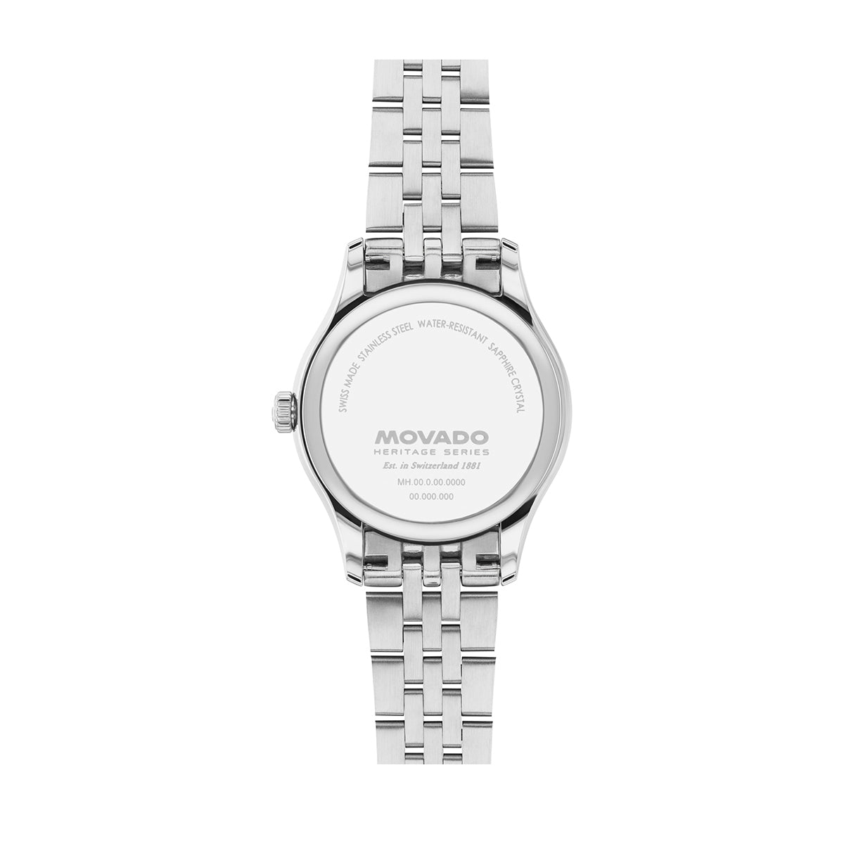 Movado Ladies' Calendoplan Pale Pink Watch 3650231
