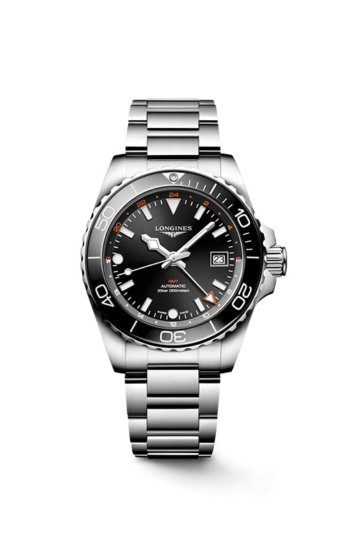 Pre-Owned Longines HydroConquest GMT 41MM L3.790.4.56.6