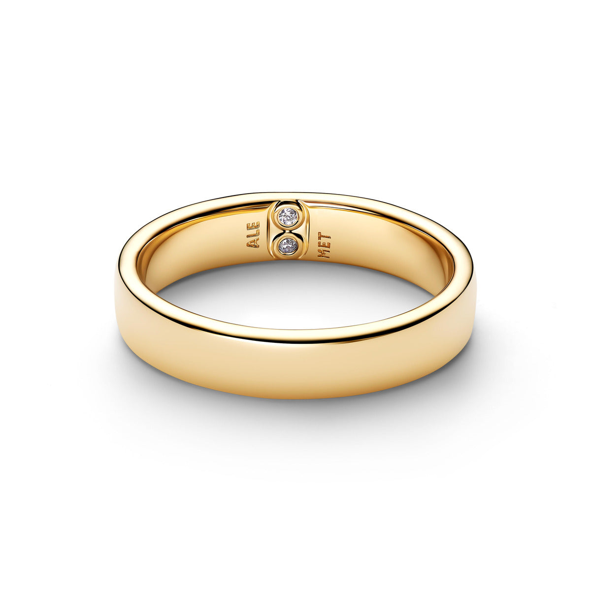 Pandora Engravable Classic Band Ring 164776C01-56