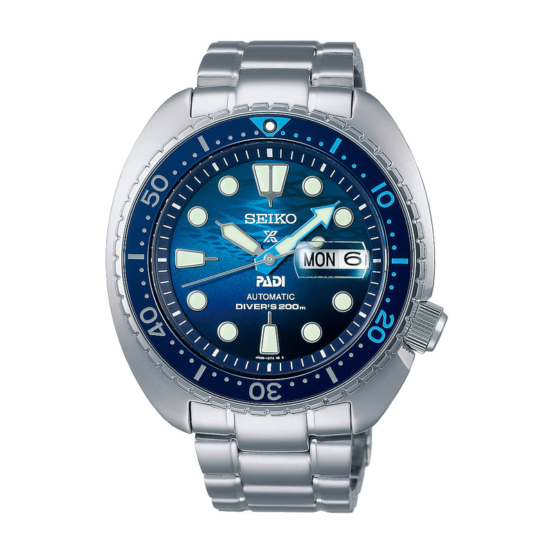 Seiko Men's Diver Padi Special Edition Automatic Blue Dial Watch SRPK01