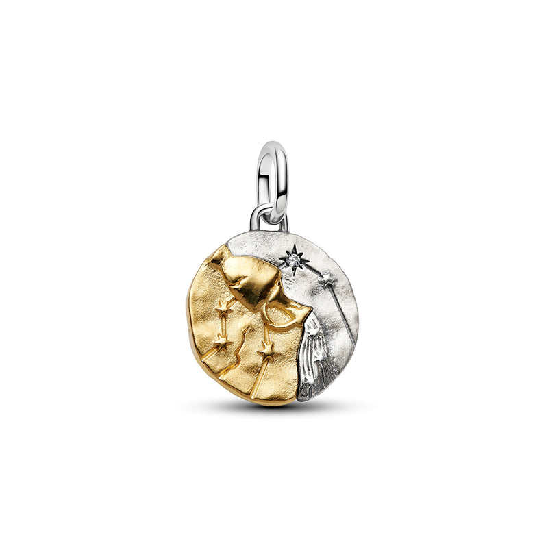 Pandora Aquarius Zodiac Medallion Charm 764990C01