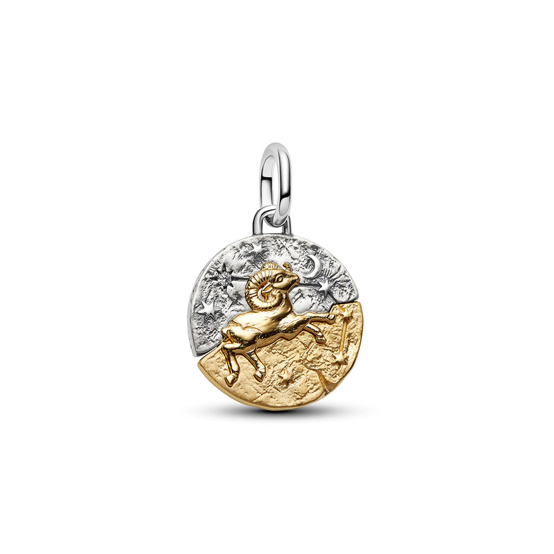 Pandora Aries Zodiac Medallion Charm 764993C01