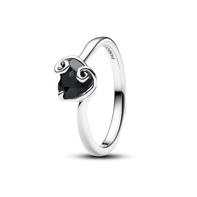 Pandora Disney The Nightmare Before Christmas Jack Black Heart Ring 194733C01-60