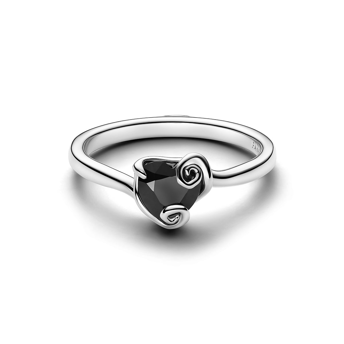 Pandora Disney The Nightmare Before Christmas Jack Black Heart Ring 194733C01-60
