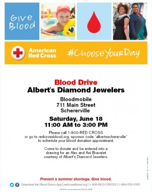 Let's help save some lives on June 18th!