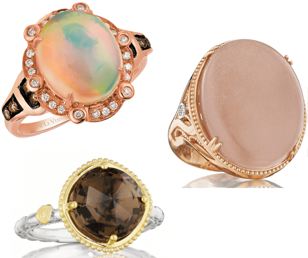 Le Vian Chocolatier, Tacori Midnight Suns, and Tacori Moon Rose Fashion Rings Available at Albert's Diamond Jewelers