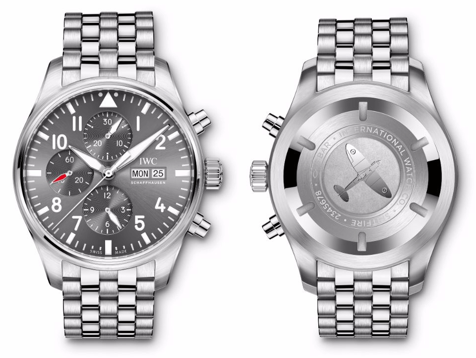 IWC Pilot's Chronograph Spitfire Watch Available at Albert's Diamond Jewelers
