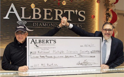 Albert's Prepares for 15th Annual Auction Benefiting Multiple Sclerosis