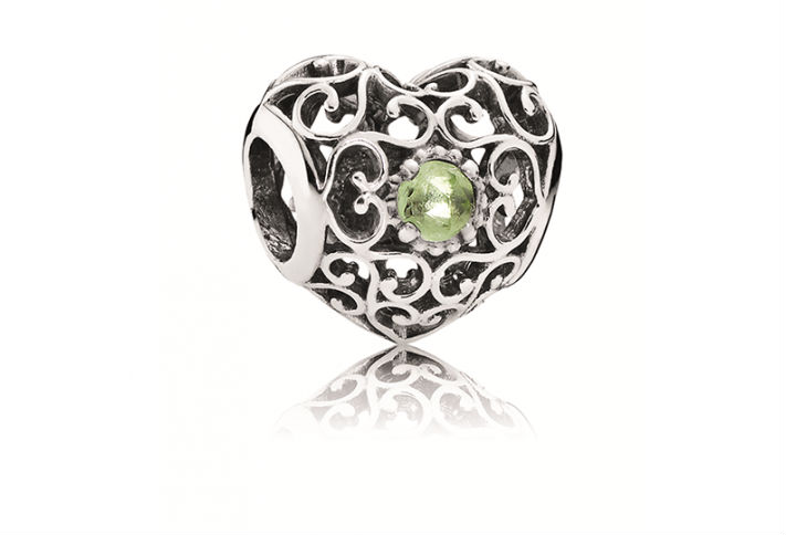 Pandora Peridot Charm at Albert's Jewelers