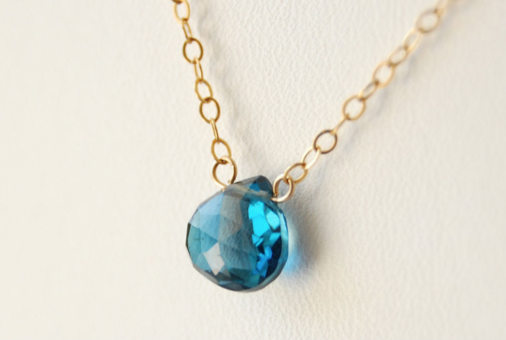 Sultry Blue Topaz Birthstone Jewelry & Bright and Perfect for Autumn
