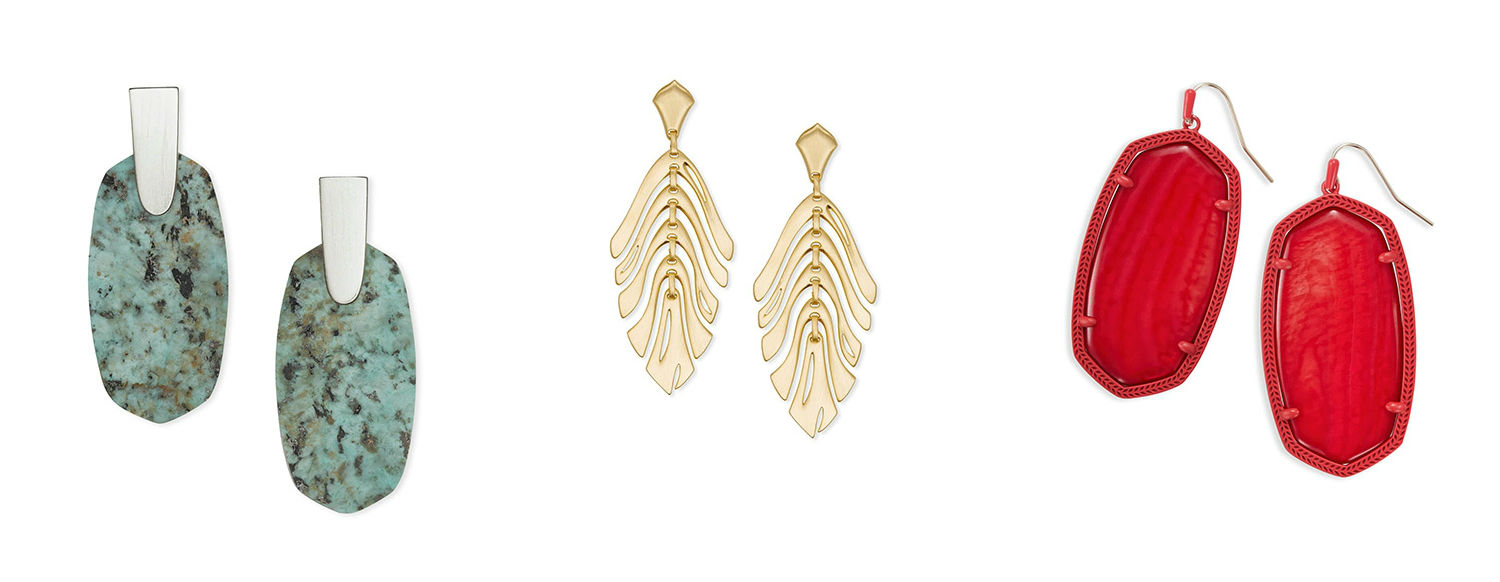 Kendra Scott Statement Earrings