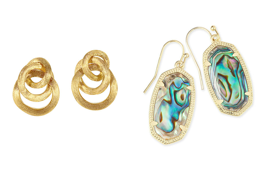 Marco Bicego and Kendra Scott Earrings
