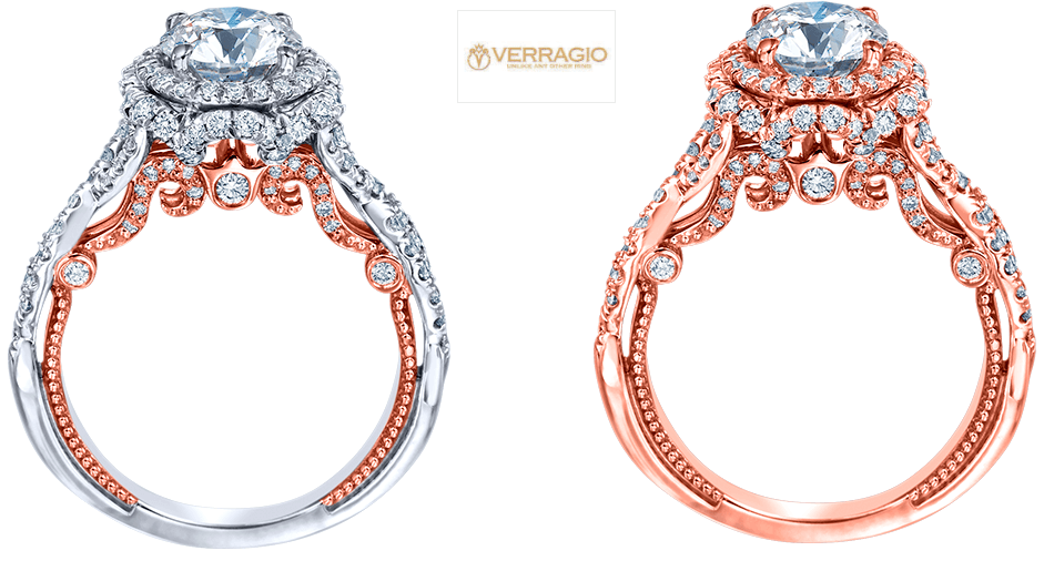 Verragio Rose Gold Rings