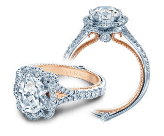 Verragio Couture Oval Diamond Ring from Albert's Diamond Jewelers