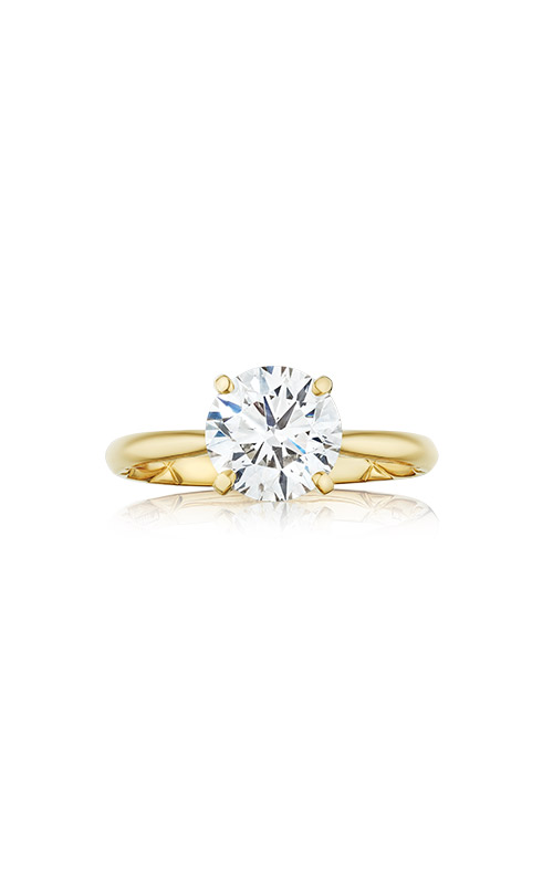 A. Jaffe .30TW Oval Halo Diamond Engagement Ring Semi-Mounting 14K Whi –  Mountz Jewelers