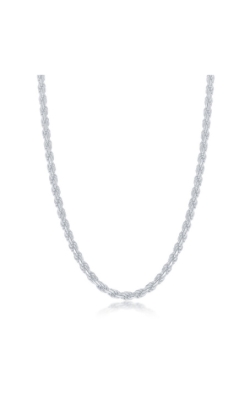 Albert`s Sterling Silver 20 In 3mm Rope Chain