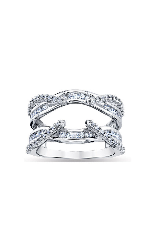 0.26ctw Sapphire Diamond Wedding Ring Wrap, 14K Yellow Gold, Diamond - Ruby  Lane