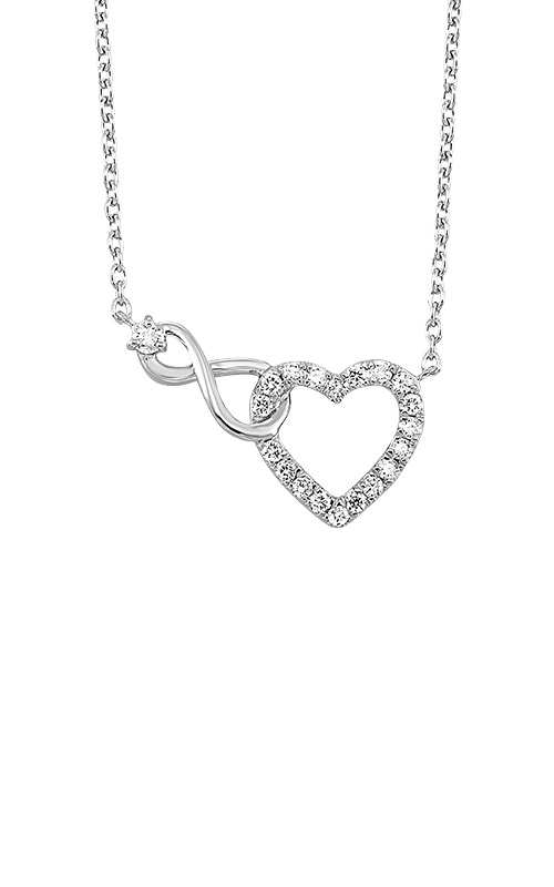 Sparkling Infinity Heart Collier Necklace | Sterling silver | Pandora US