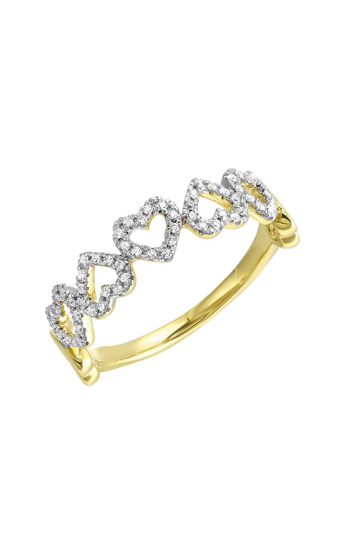 10K Gold Diamond Heart Ring, Size 6 – Boylerpf