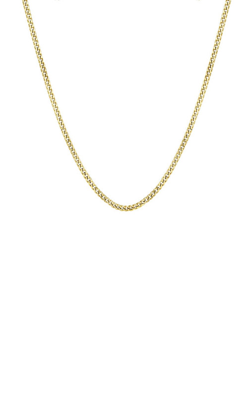 Saint Laurent Etched Key Pendant Necklace in Metallic for Men