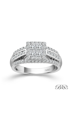 Albert's Collection 1ctw Diamond Quad Engagement Ring RE-5418BB-PRJ0W