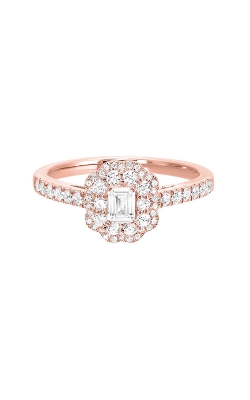 Albert`s 14k Rose Gold 3/4ctw Diamond Engagement Ring RG11389-4PC