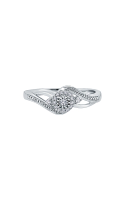 Albert`s Sterling Silver 1/10ctw Diamond Promise Ring RP-0478-A77-SIL