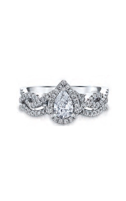 Albert's 14k White Gold 1ctw Pear Diamond Bridal Set RE-15311LPA44W4B