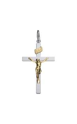 Albert`s Sterling Silver Crucifix Cross Necklace C724
