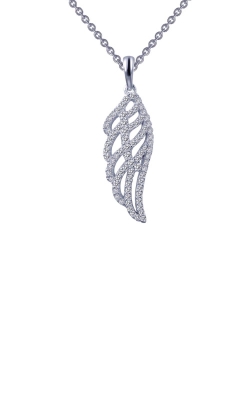 Albert`s Sterling Silver Angel Wing Necklace P0173CLP18