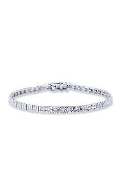 Albert's Sterling Silver .25ctw Diamond Bracelet 2317520257W